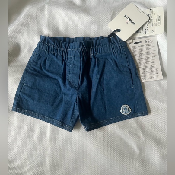 Moncler Other - NWT Moncler Toddler Jean Shorts 2T
